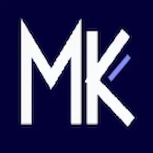 MK personal website logo image